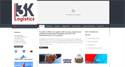 Desktop Screenshot of 3klogistics.com